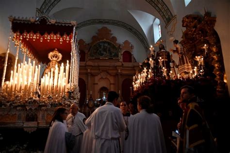 Las Im Genes De La Hermandad Del Perd N En La Iglesia De San Roque Este