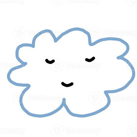 blue cloud illustration 27729400 PNG