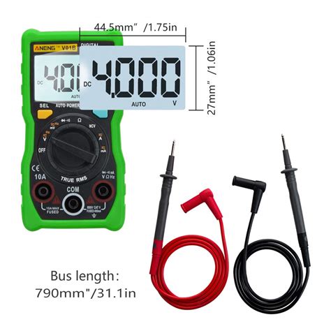 Buy ANENG V01B 4000 Counts Digital Multimeter Comprobador Automotive