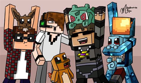 Minecraftuniverse Skydoesminecraft And Deadlox