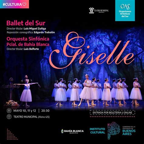 BALLET ORQUESTA GISELLE Teatro Municipal Bahía Blanca