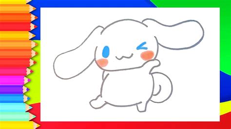 Como Dibujar ️ A Cinnamoroll Fácil 🐱dibujos De Hello Kitty💖 How To Draw