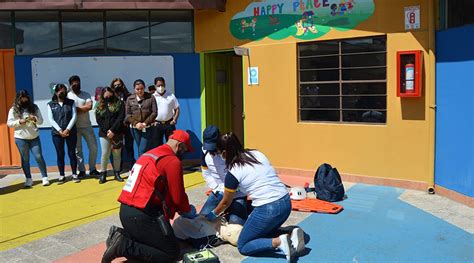 Nos Capacitamos En Primeros Auxilios Con La Cruz Roja Ecuatoriana Jesss