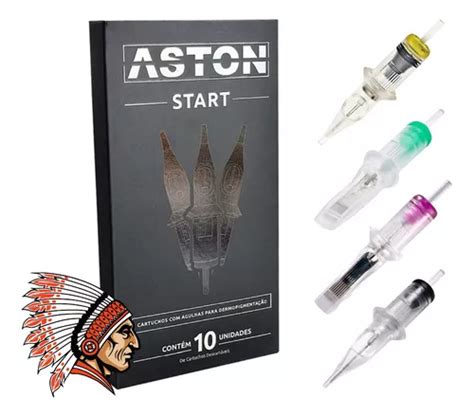 10 Cartuchos Aston P máquina Rotativa Tattoo Pen Universal