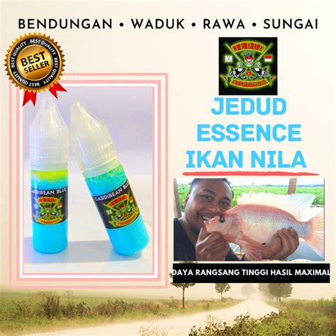 Jual Essen Ikan Nila Mujaer Mujair Esen Lumut Lukut Jedud 15ml Shopee