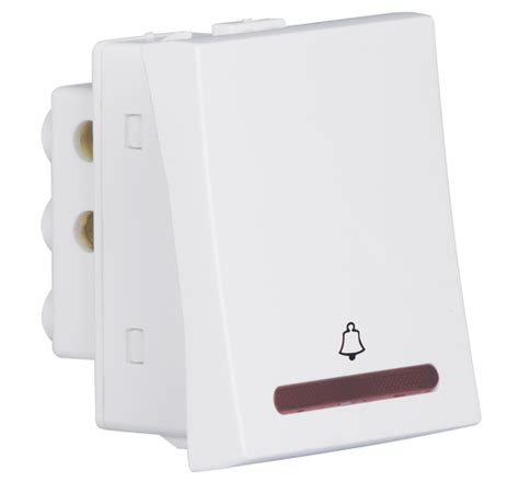 Havells Athena 10 AX Mega Bell Push With Indicator Switch QuickSupply In