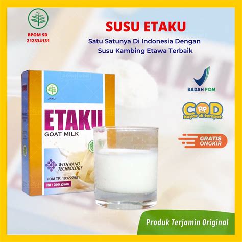 Jual Susu Kambing Etawa Walatra Etaku Goat Milk Asli 100 Original