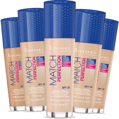 Rimmel Match Perfection Light Perfecting Radiance Foundation 30ml