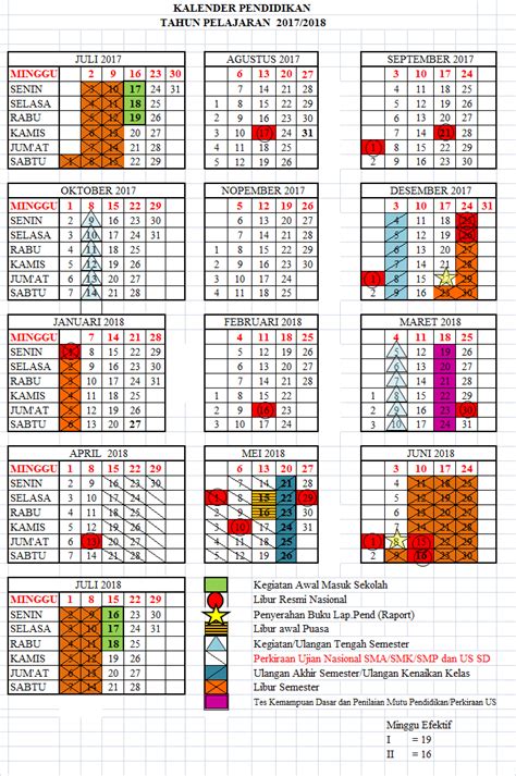 Kalender Pendidikan Tahun Pelajaran 2023 2024 Dan Kalidik 2022 2023