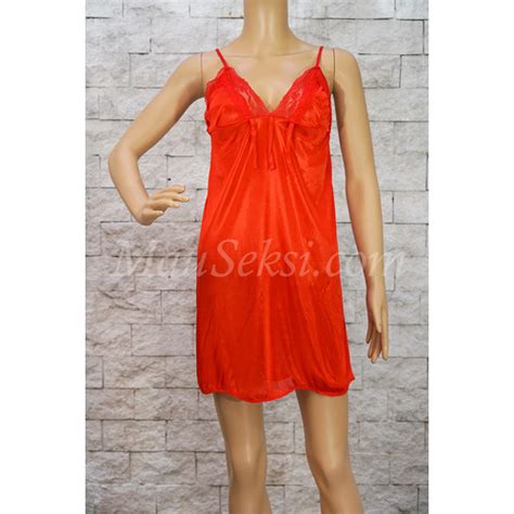 Jual Tris Sexy Lingerie Big Size Babydoll G String Red S XL Daster