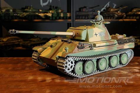 Heng Long German Panther Type G Upgrade Edition 1 16 Scale Battle Tank Rtr [hlg3879 001] Motion Rc