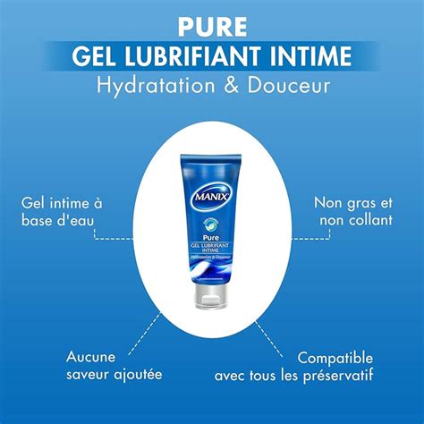 Acheter Manix Pure Gel Lubrifiant Intime Au Meilleur Prix Sur