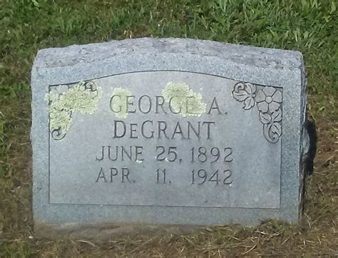 George Afton DeGrant 1892 1942 Find A Grave Memorial