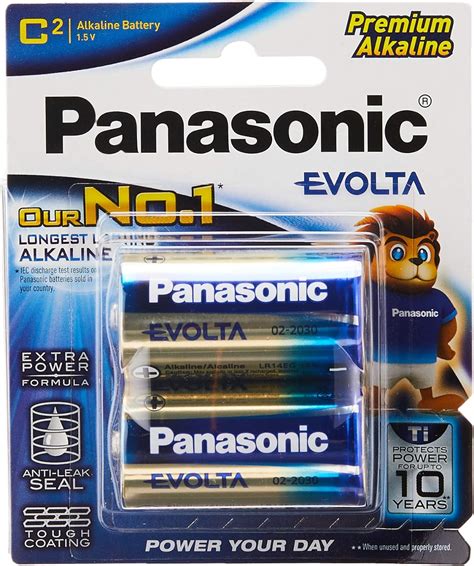 Panasonic Evolta C Premium Alkaline Batteries Pack Lr Eg B