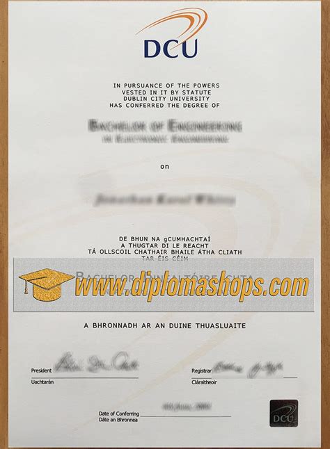 Buy Dublin City University Diploma|Dublin City University Degree | by Ehermansson | Nov, 2023 ...