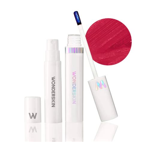 Wonderskin Wonder Blading Peel And Reveal Lip Color Kit Kit Batom