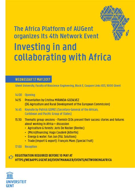 Gap 4th Network Event Investing In And Collaborating With Africa