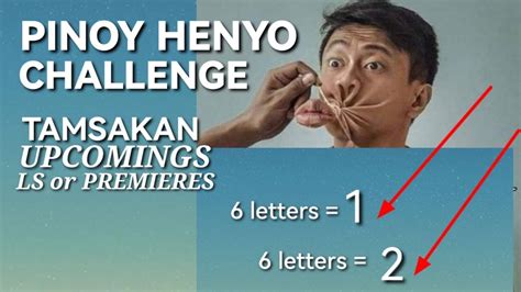 Pinoy Henyo Challenge Upcoming Ls Premiere Tamsakan Youtube