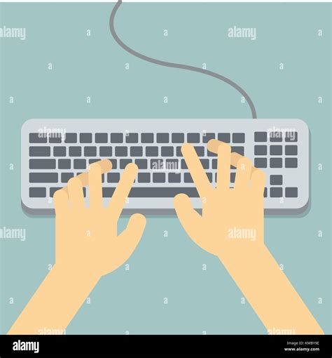 Typing Stock Vector Images Alamy