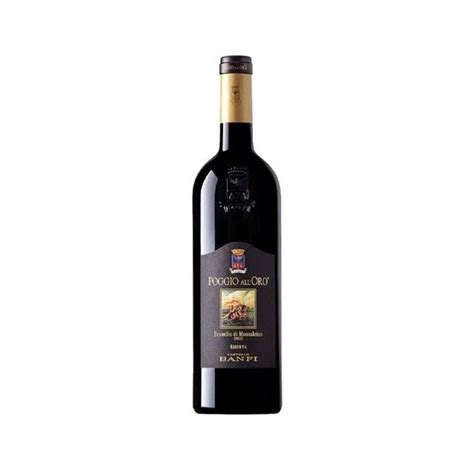 R U Vang Castello Banfi Poggio All Oro Brunello Di Montalcino Rise