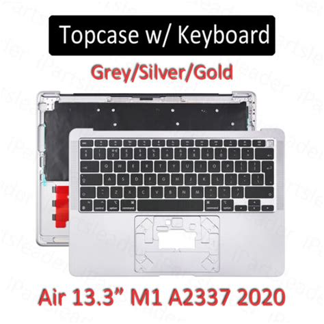 New Silver For Macbook Air M A Topcase Keyboard Palmrest