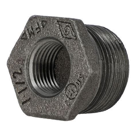 REDUCCIÓN BUSHING 1 2 X 1 PULGADA NEGRO B K The Home Depot México