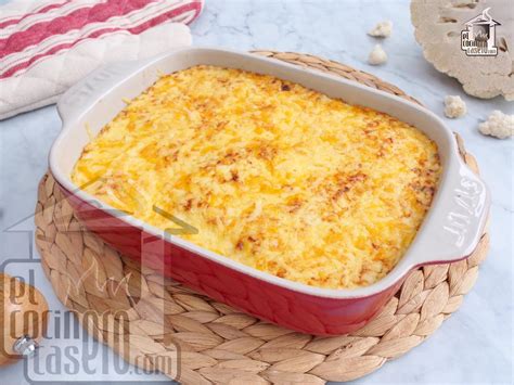 Coliflor Con Bechamel El Cocinero Casero Verduras