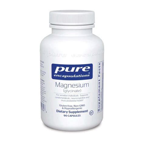 Magnesium Glycinate 90/180ct | Pure Encapsulations | Powerful Metabolic Support!