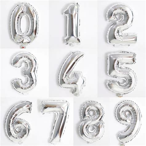 Arriba Images Globos Metalizados De Numeros Viaterra Mx