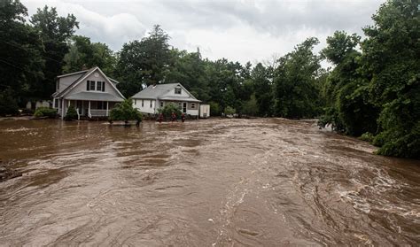 New York Hudson Valley Flood Photos Roads Covered Homes Damaged