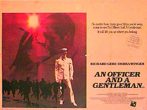 An Officer and a Gentleman Original 1982 British Quad Movie Poster ...