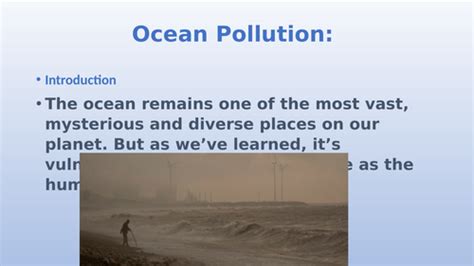 Ocean Pollution, causes and control | Teaching Resources