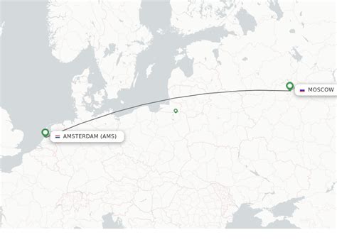 Direct Non Stop Flights From Amsterdam To Moscow Schedules