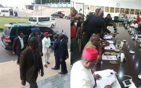 Just In South East Governors Ekweremadu In Closed Door Meeting Over