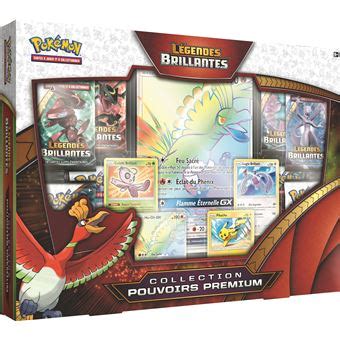 Jeu de cartes Pokémon SL03 5 Coffret Ho Oh GX Carte à collectionner