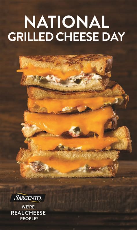 Grilled Cheese Sargento Foods Incorporated National Grilled Cheese