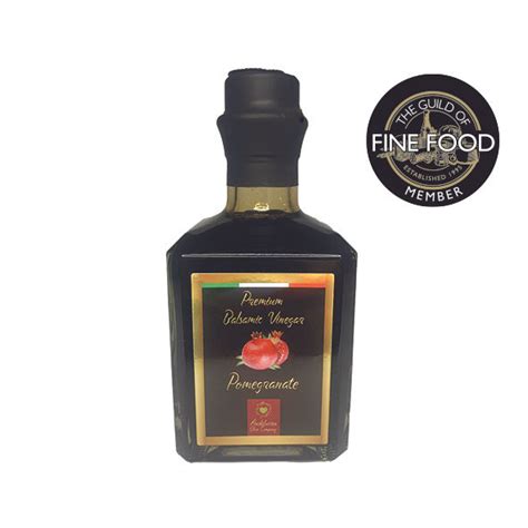 Premium Italian Pomegranate Aged Balsamic Vinegar