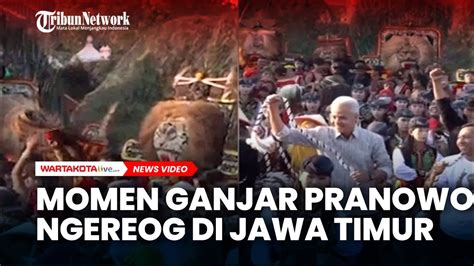 Momen Ganjar Pranowo Ngereog Ponorogo Di Ngawi YouTube