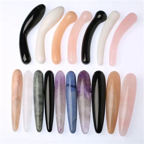 Rose Quartz Dildo Healing Crystal For Women S Pleasure