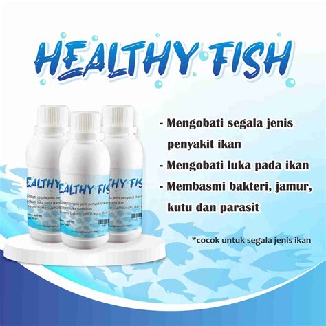 Jual Obat Ikan Anti Jamur Bakteri Parasit Obat Luka Ikan Gatal Ekor