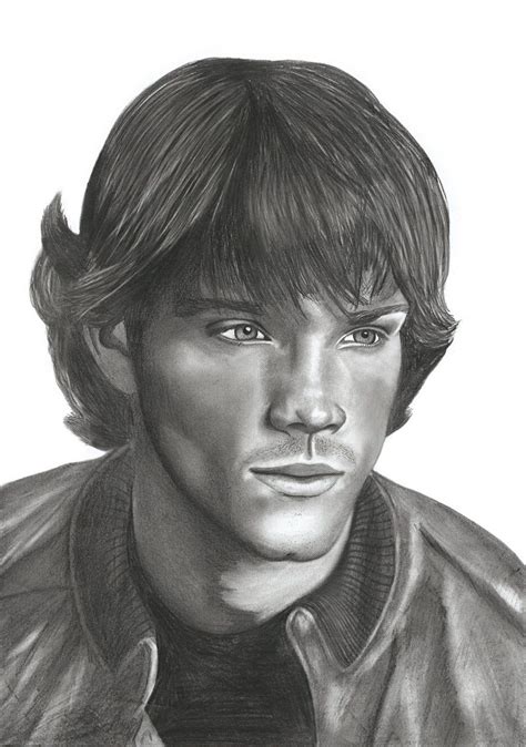 Drawing Of Jared P From Supernatural 😍 By Melissa Dalton Jared