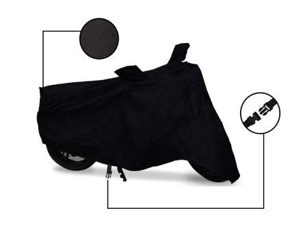 Riderscart Waterproof Two Wheeler Body Cover With Storage Bag For