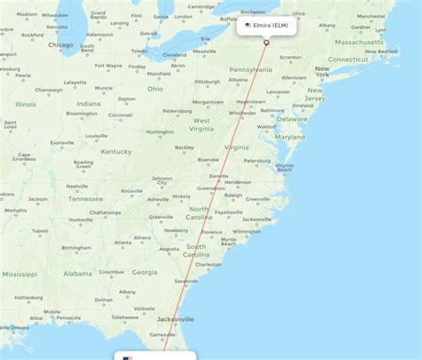 Flights From Saint Petersburg To Elmira PIE To ELM Flight Routes