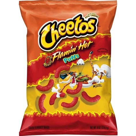 Spotted Cheetos Flamin Hot Smoky Ghost Pepper Puffs Artofit