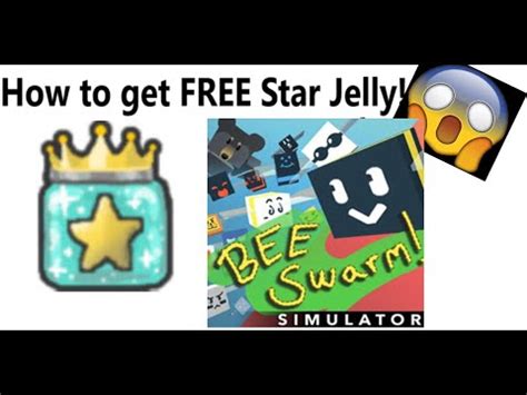 How To Find A Free Star Jelly Bee Swarm Simulator Youtube