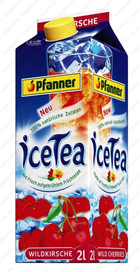 Pfanner Ice Tea Wildkirsche Eistee L