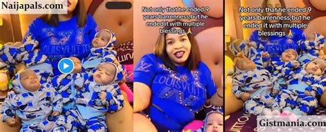 Nigerian Woman Adetola Adeyem Celebrates Birth Of Quintuplets After 9