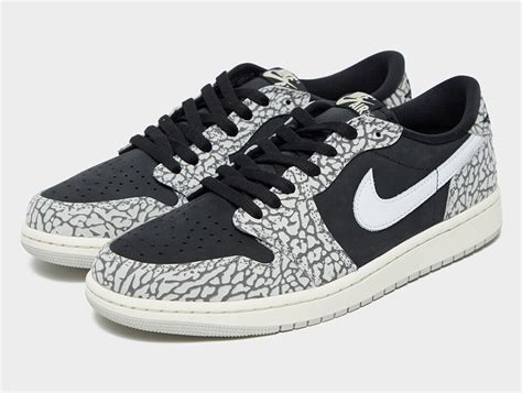 Primeiras Impress Es Do Air Jordan Low Og Black Cement