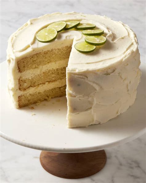 Key Lime Cake Recipe With Cream Cheese Frosting The Kitchn