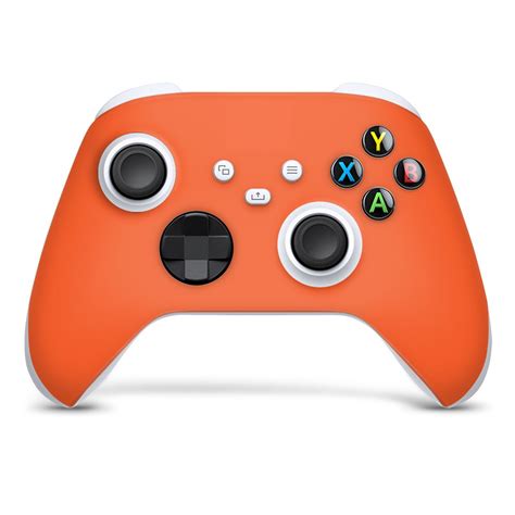 Xbox Series S Controller Skin Effen Kleuren Oranje kopen? - Stickermaster